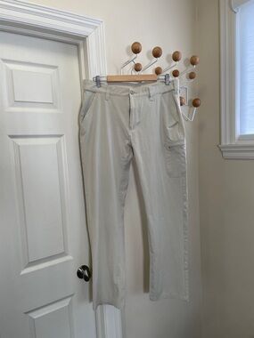 Huk - Outdoor Quickdry Fishing  Lightweight Pants - Cream Neutral - L